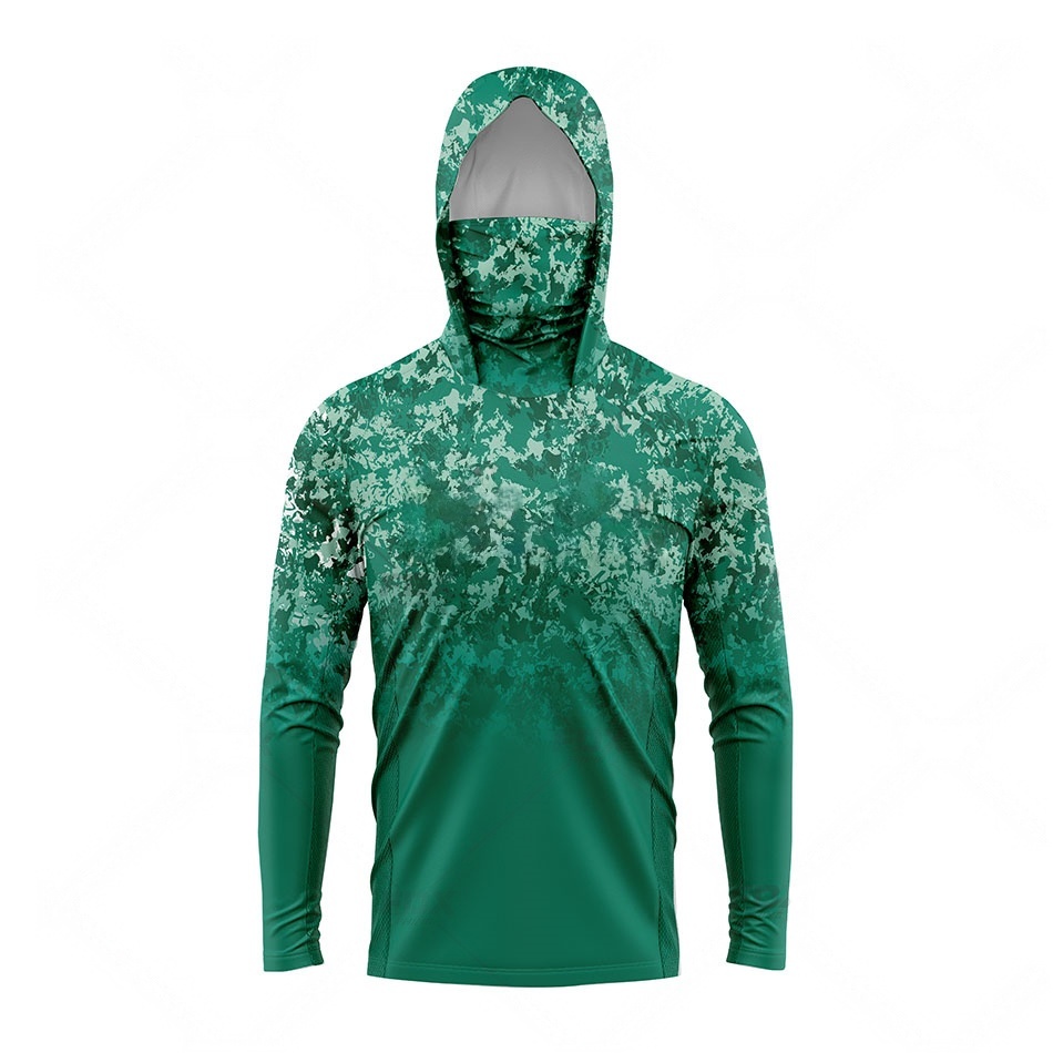 MALFC Fishing Apparel Men Hood - огляд і ціна Fishing Shirt Uv Protection
